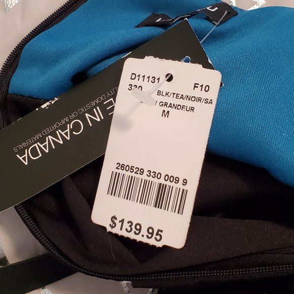 Teal and Black Classy Dress - Picture 10 of 11